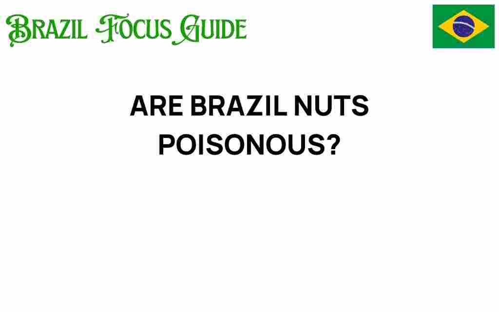 are-brazil-nuts-poisonous