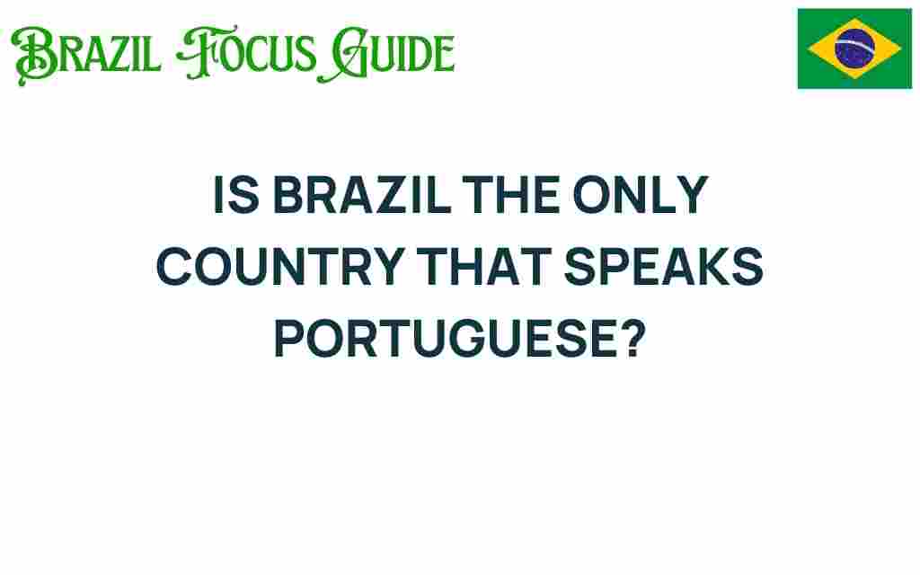 is-brazil-the-only-country-that-speaks-portuguese