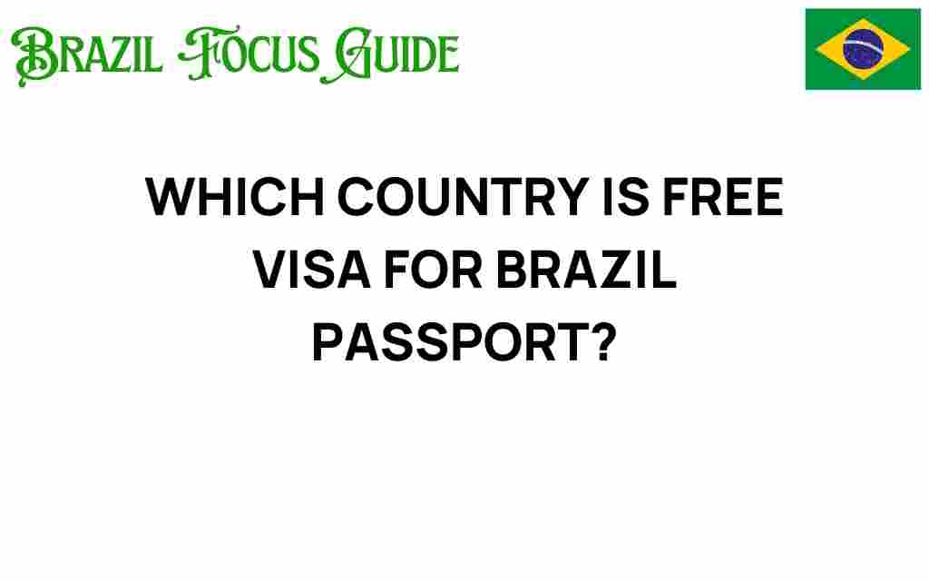 free-visa-brazil-passport